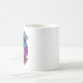 Celestial Neon - Ein Himmel voller leuchtender Geh Kaffeetasse (Mittel)