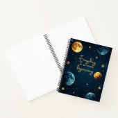 Celestial New Beginnings Spiral Notebook Notizblock (Innenseite)
