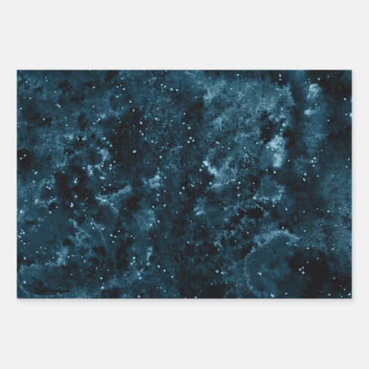 Celestial Nexus Galaxy Farbpalette | Tidal Geschenkpapier Set (Vorderseite)