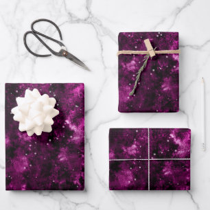 Celestial Nexus Galaxy Farbpalette Ultra Geschenkpapier Set