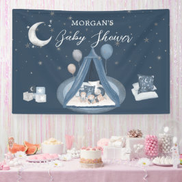 Celestial Niedlich Bear Baby Dusche Banner