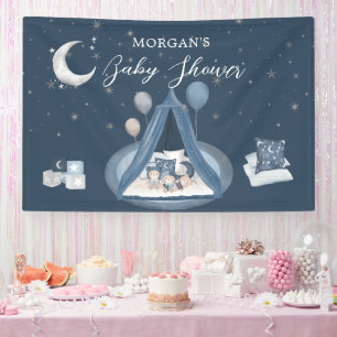 Celestial Niedlich Bear Baby Dusche Banner