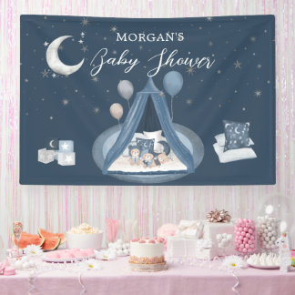Celestial Niedlich Bear Baby Dusche Banner