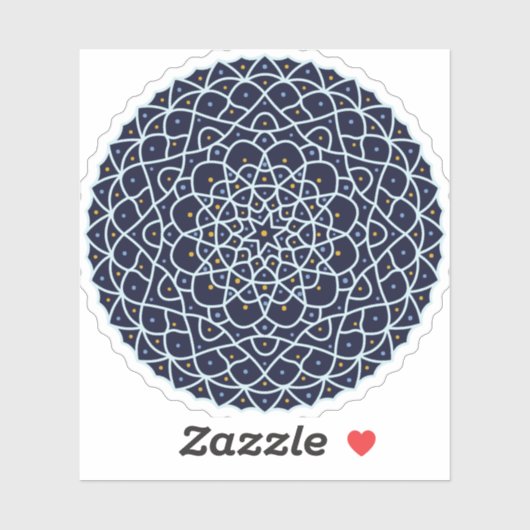 Celestial Night Contour Sticker (Blatt)