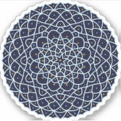 Celestial Night Contour Sticker (Vorderseite)