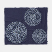 Celestial Night Fleece Blanket (Vorderseite (Horizontal))