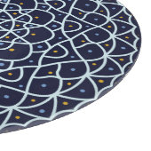 Celestial Night Glass Cutting Board Schneidebrett (Ecke)