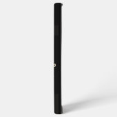 Celestial Night Phases: Eleganter Samsung Phone Ca Samsung Galaxy Hülle (Linke Seite)