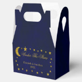 Celestial Night Sky Gastgeschenk Hochzeit Boxes Geschenkschachtel (Geöffnet)