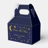 Celestial Night Sky Gastgeschenk Hochzeit Boxes Geschenkschachtel (Vorderseite)