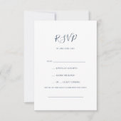 Celestial Night Sky | Gold Song Request RSVP Card (Vorderseite)