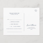 Celestial Night Sky mit Frame Song Anfrage UAWG Postkarte (Rückseite)