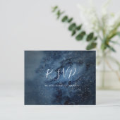 Celestial Night Sky | Silver Song Request UAWG Postkarte (Stehend Vorderseite)