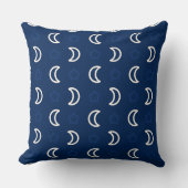 Celestial Night Sky Throw Kissen (Vorderseite)