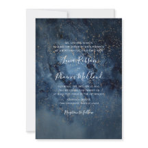 Celestial Night Sky | Traditionelle Hochzeit mit G