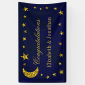 Celestial Night Sky Wedding Banner (Vertikal)