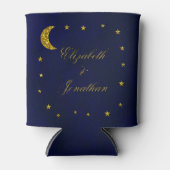 Celestial Night Sky Wedding Dosenkühler (Vorderseite)