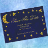 Celestial Night Sky Wedding Save The Date