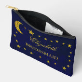 Celestial Night Sky Wedding Zubehörtasche (Offen)
