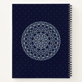 Celestial Night Spiral Notebook Notizbuch (Rückseite)