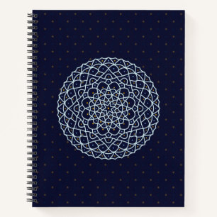 Celestial Night Spiral Notebook Notizbuch