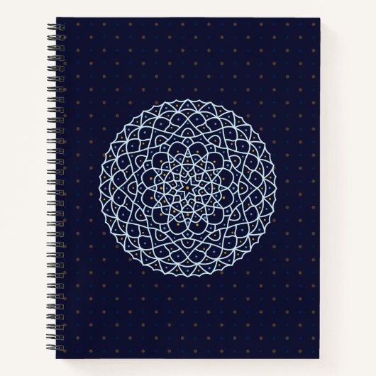 Celestial Night Spiral Notebook Notizbuch (Vorderseite)