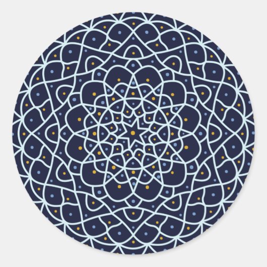 Celestial Night Sticker (Vorderseite)