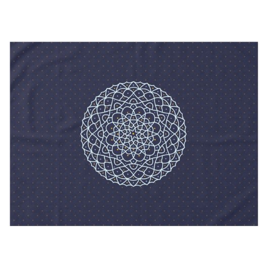 Celestial Night Tablecloth Tischdecke (Vorderseite (Horizontal))