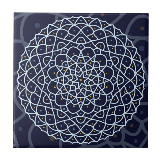 Celestial Night Tile Fliese (Vorderseite)