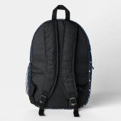 Celestial NightSky Bedruckter Rucksack (Rückseite)