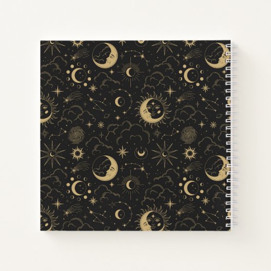 Celestial-Notebook Notizblock (Rückseite)