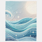 Celestial Ocean Dreams Fleecedecke (Vorderseite)