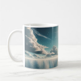 Celestial Ocean Waves - Tasse - Sky, Sea Gift