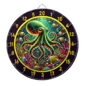 Celestial Octopus Dartboard Dartscheibe (vorne)