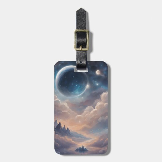 Celestial Odyssey Gepäckanhänger (Vorderseite vertikal)