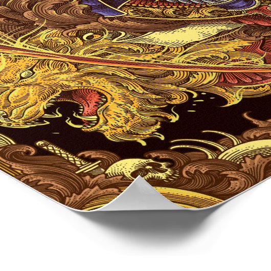 Celestial Oni Poster (Ecke)