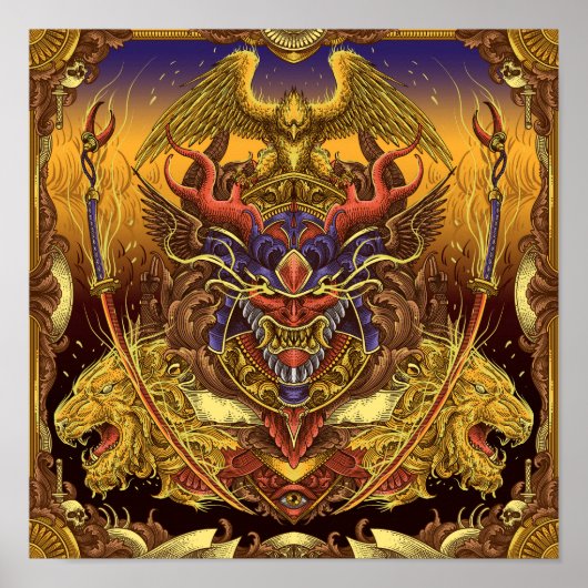 Celestial Oni Poster (Vorne)