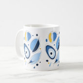 Celestial Orb Odyssey Abstrakt Kaffeetasse (Vorderseite Links)