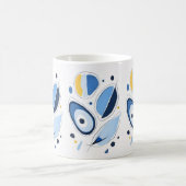 Celestial Orb Odyssey Abstrakt Kaffeetasse (Mittel)