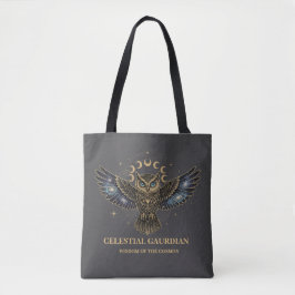 Celestial Owl Cosmic Guardian Tasche