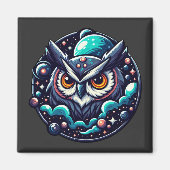Celestial Owl Magnet (Vorne)