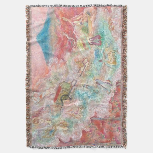 Celestial Parade: A Dreamt Ritual Decke (Vorderseite Vertikal)