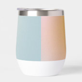 Celestial Pastel Blue Pink Grainy Gradient Wedding (Rechts)