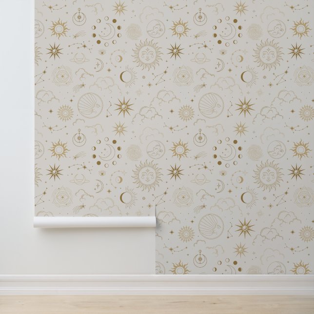 Celestial Pattern Tapete (Anwendung)