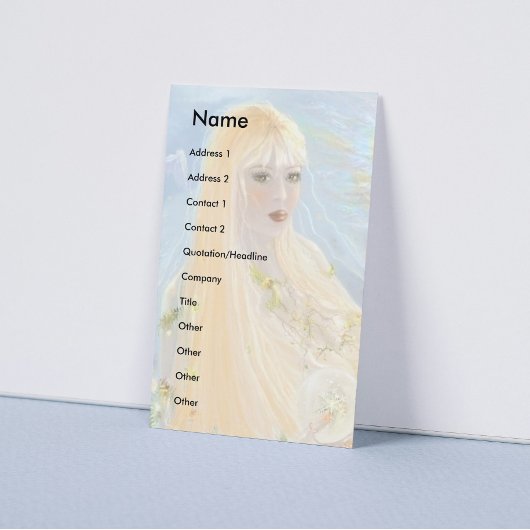 Celestial Peacoxk Visitenkarte