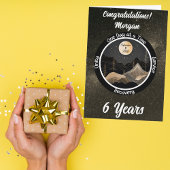 Celestial Personalisiert Sobriety Meilenstein Card Karte