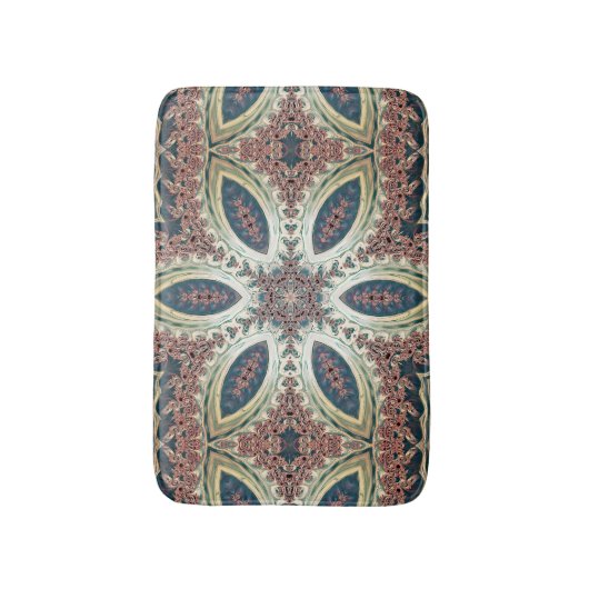 Celestial Petals of Infinity Badematte (Vorderseite Vertikal)