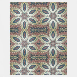 Celestial Petals of Infinity Fleecedecke