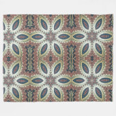 Celestial Petals of Infinity Fleecedecke (Vorderseite (Horizontal))