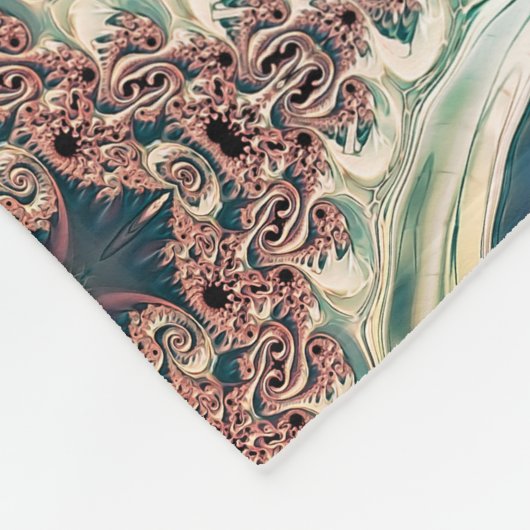 Celestial Petals of Infinity Fleecedecke (Ecke)